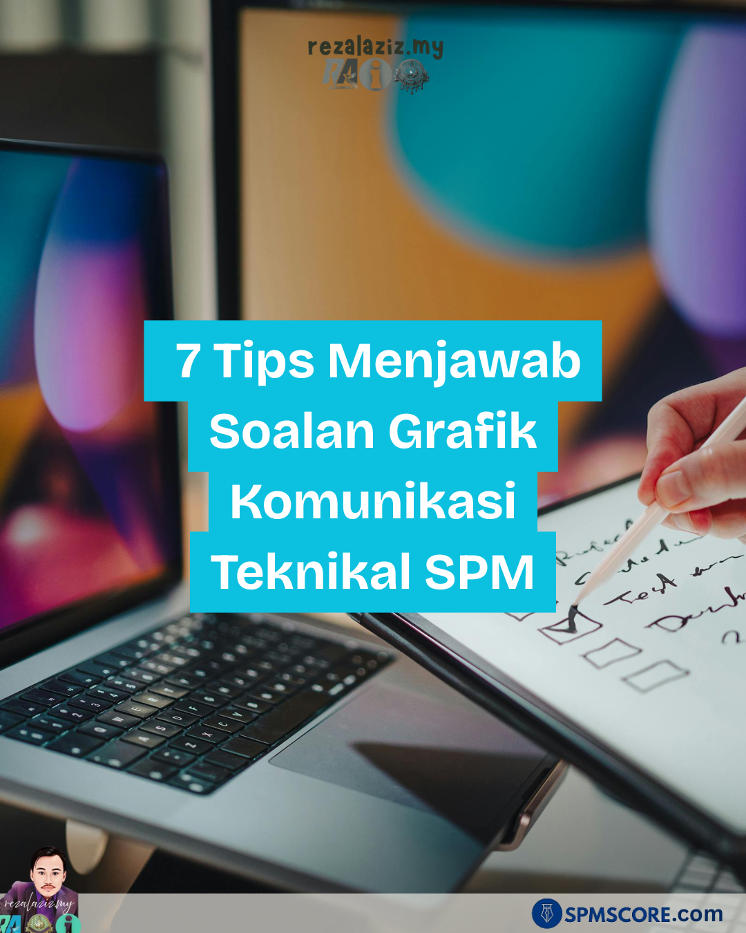 tips spm Grafik komunikasi teknikal