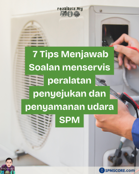 menservis peralatan penyejukan dan penyamanan udara