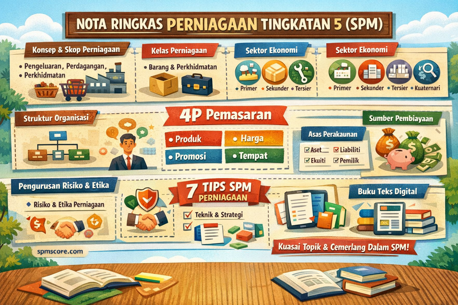 Perniagaan (Nota ringkas untuk SPM)