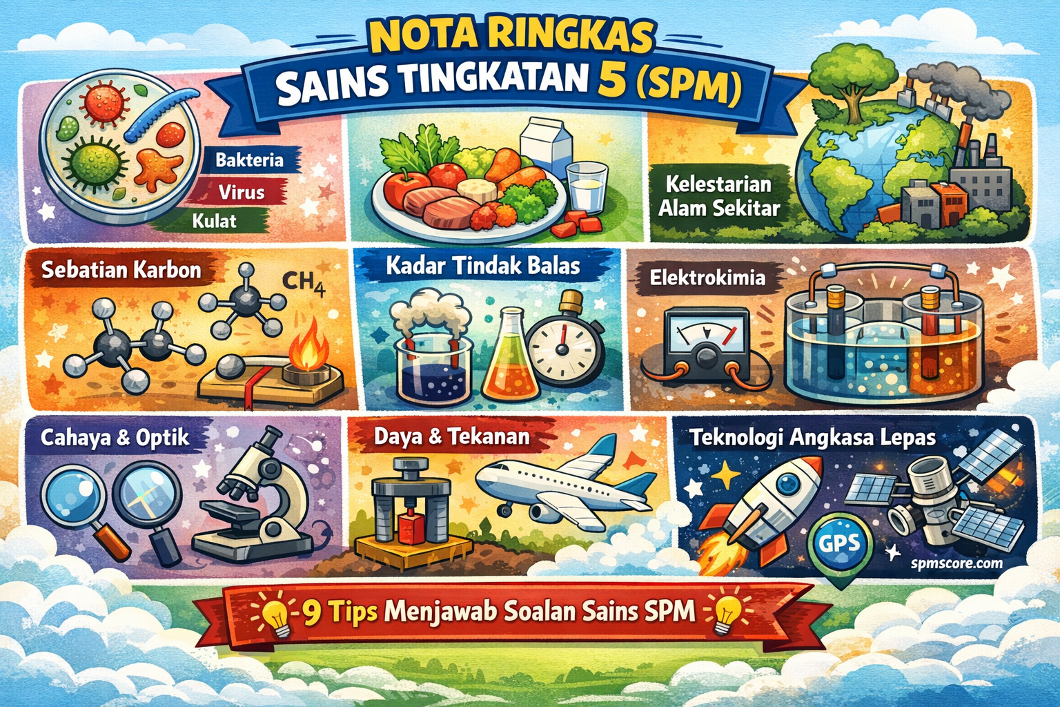 Sains (Nota ringkas untuk SPM)