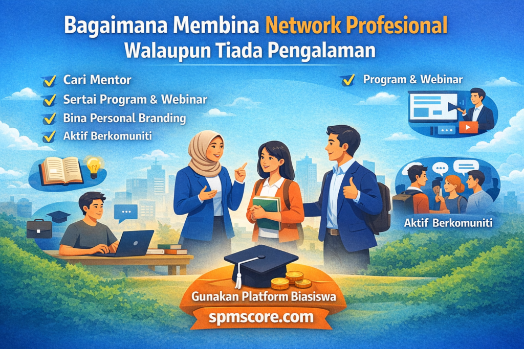 Bagaimana Membina Network Profesional Walaupun Tiada Pengalaman