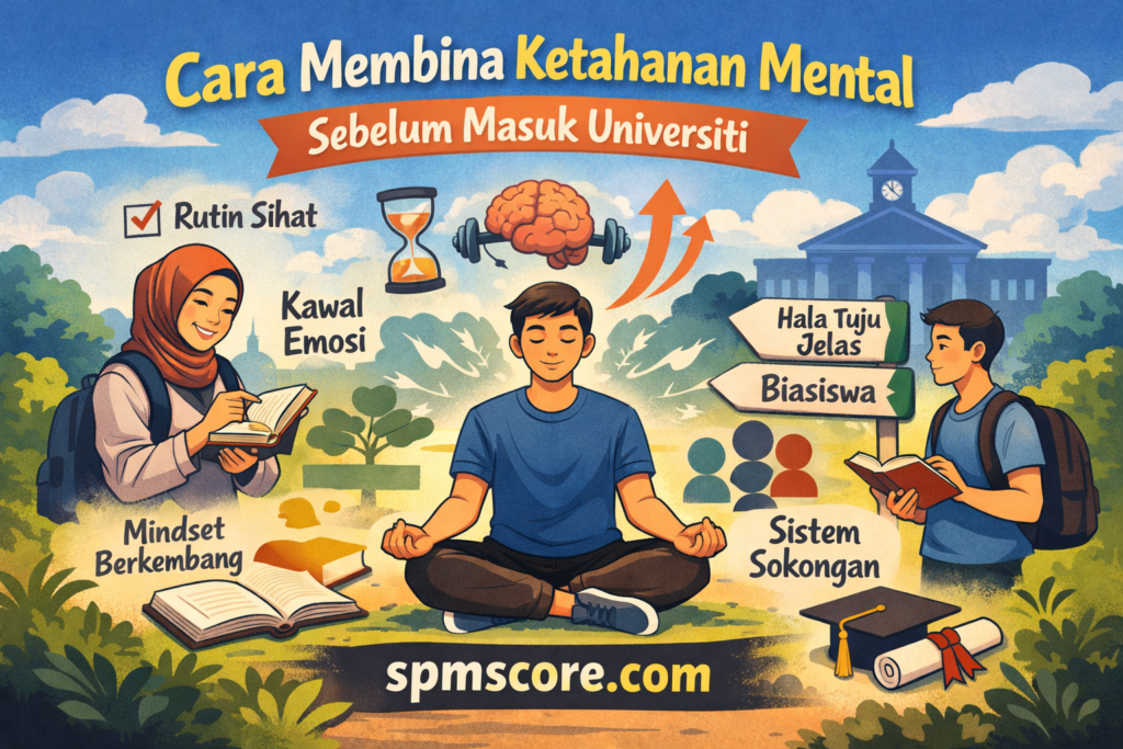 Ketahanan Mental (Mental Resilience) Sebelum Masuk Universiti