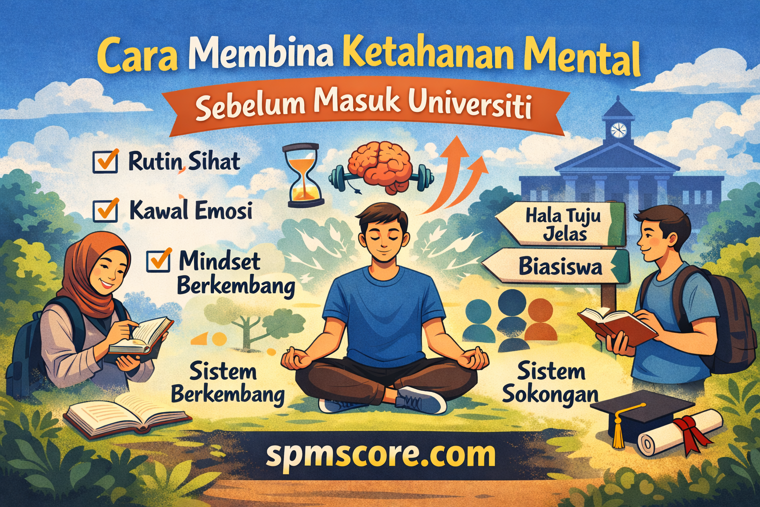 Ketahanan Mental (Mental Resilience) Sebelum Masuk Universiti