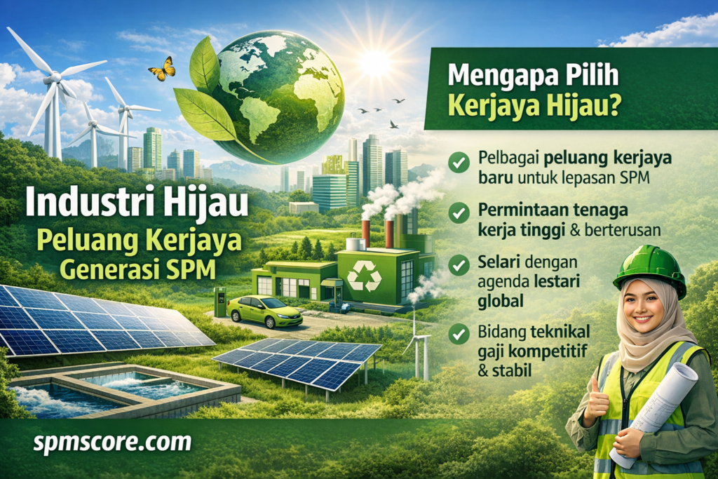 Industri Hijau (Green Jobs): Peluang Kerjaya Baru Untuk Generasi SPM