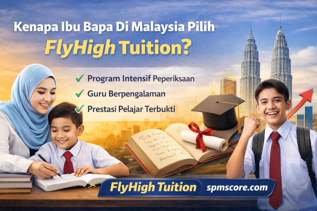 Kenapa Pusat Tuition FlyHigh Pilihan Terbaik Ibu Bapa di Malaysia