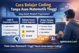 Cara Belajar Coding Tanpa Asas Matematik Tinggi