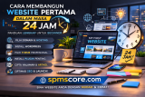 Cara Membangun Website Pertama Dalam Masa 24 Jam (Panduan Lengkap Untuk Beginner)