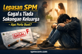 Lepasan SPM Gagal & Tiada Sokongan Keluarga – Apa Perlu Buat?