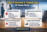 Panduan Etika Profesional & Tingkah Laku Di Dunia Kerja