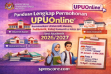 Panduan Lengkap Permohonan UPUOnline® Kemasukan Universiti Awam, Politeknik, Kolej Komuniti & MARA BPT Sesi Akademik 2026/2027