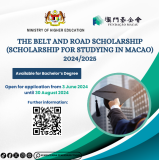 Tawaran Biasiswa The Belt and Road Scholarship 2024/2025