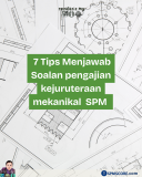 7 tips menjawab soalan pengajian kejuruteraan mekanikal SPM