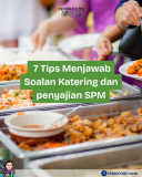 7 tips menjawab soalan Katering dan penyajian SPM