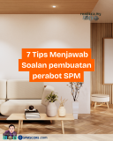 7 Tips menjawab soalan pembuatan perabot SPM