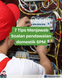 7 tips menjawab soalan pendawaian domestik SPM