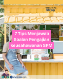 7 Tips menjawab soalan Pengajian keusahawanan SPM