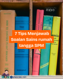7 Tips menjawab soalan sains rumah tangga SPM